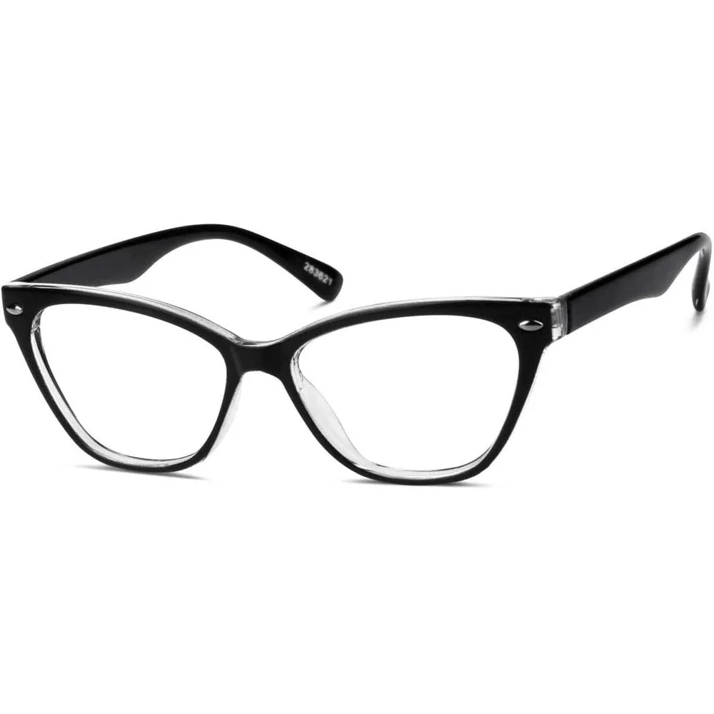 Vintage Style Black Clear Cat Eye Glasses Frames Retro Women